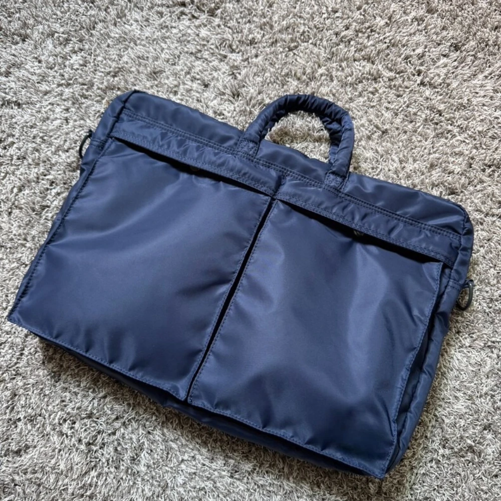 Brand Custom Tanker 2WAY RIEFCASE Water Repellent Nylon Handheld Crossbody Shoulder Bag Office Commute 16 Inch Laptop Handbag