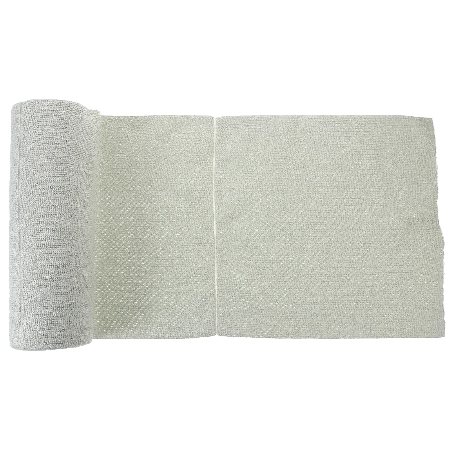 1 Roll Microfiber Dish Cloths Water Absorbing Kitchen Reusable Strong Scouring Power for Pots Pans Glassware