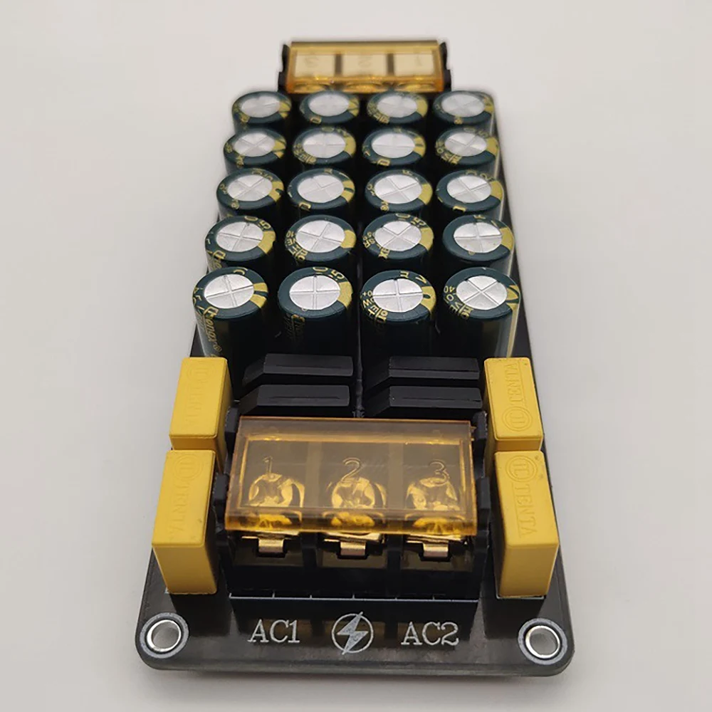 [EYEL!NEW!】 Dual Power Rectifier Filter Module 6A X2 Power Amplifier Board 2X300W For Power Amplifier Rectifier Filter