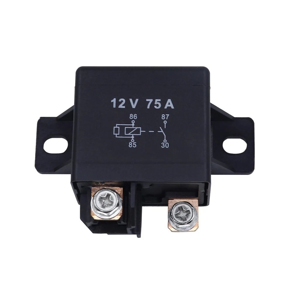 1 PC 75A 12V/24V Forklift Relay Excavator Relay Starter Relay 0332002250 High Quality Replacement Part for Heavy Equipment