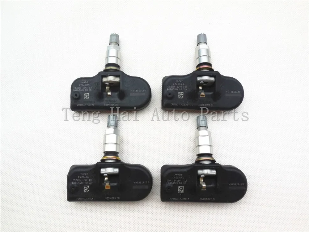 XYQPSEW (4PCS) 04727392AA Compatible with FOR CHRYSLER PACIFICA TOWN & DODGE COUNTRY CARAVAN TPMS SENSOR