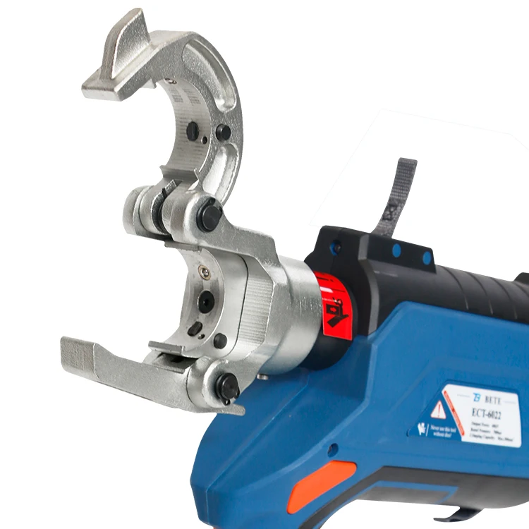 Alat Crimping Kabel Hidrolik Otomatis Listrik Bertenaga Baterai Cerdas LCD TLF ECT-6022 6T