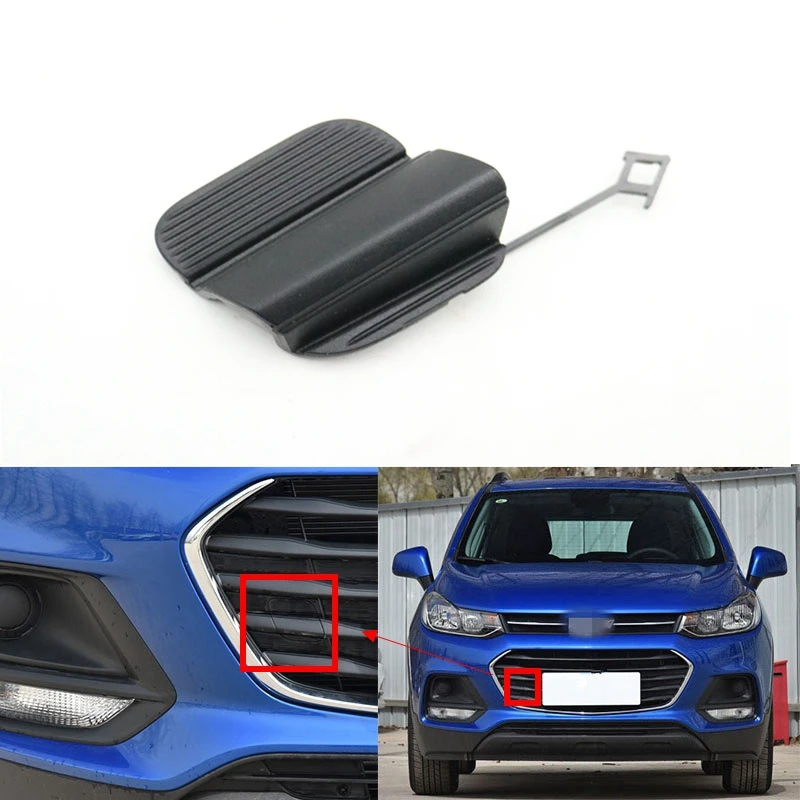 

Cafoucs Brand New Front Bumper Tow Hook Eye Cover Cap For Chevy Chevrolet Trax 2017-2022