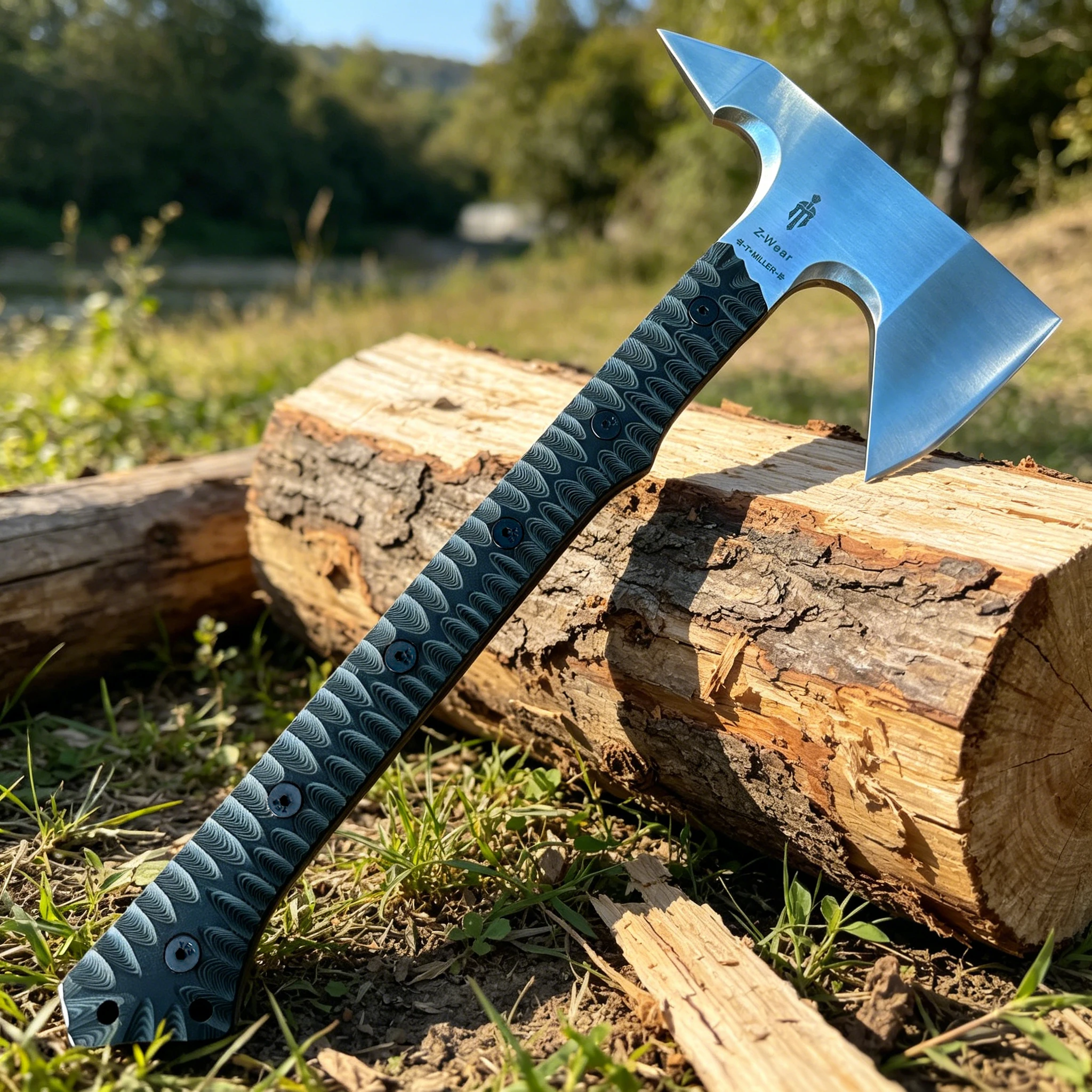 Hacha Miller Bros, Hacha de Camping, Hacha de Montañismo, Hacha para Exteriores, Hacha de Mano, Hacha para Trabajos en Madera
