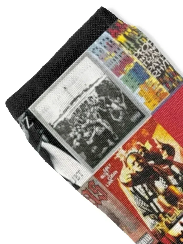 Classic hip hop albums Socks winter Novelties cartoon moving stockings Women's Socks Men's
