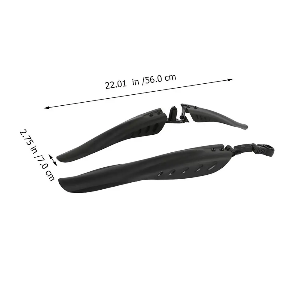 

Rear Mud Guard Bicycle Mountain Bike Accessories Cycling Black Mudguards