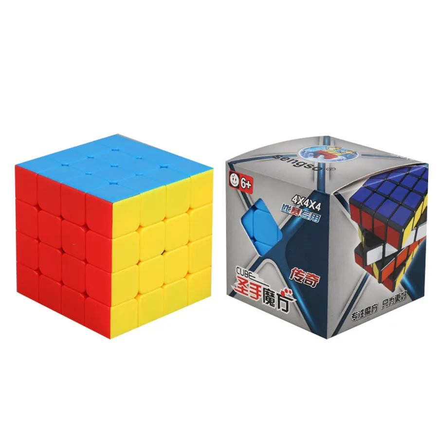 Sengso Magic Cube 2X2 3X3 4X4 5X5 Mr. Magnetische Magische Kubus Stickerelss Snelheid Cubo Mágico Volwassen En Kinderen Puzzel Speelgoed Geschenken