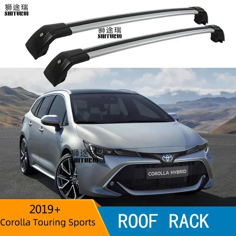 Roof Rack Rail (cross Beam) for Corolla Touring Sports, 5-dr Estate 2019-Thicken Aluminum Alloy, ISO9001 Quality,hot Sale