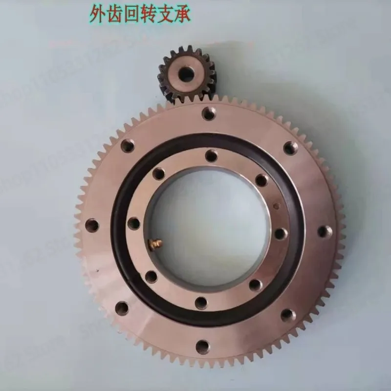 Slewing Bearing Turntable Rotating Support Large Mechanical Turntable Bearing 011.10.100 Outer Longitude 144 Inner Diameter 65