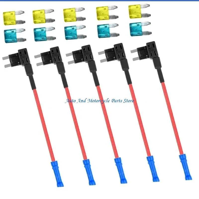 P9FD Fuses Adapters 15A/20A Automotive Copper Alloy Quick Install Vehicle Electrics