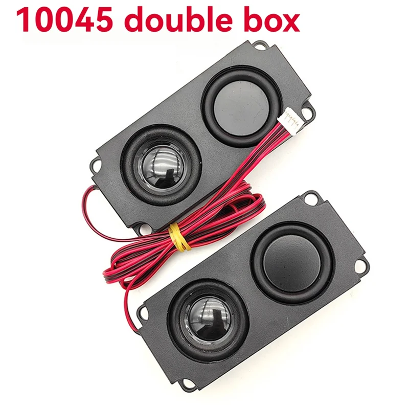 ABMF-2Pcs Compact Square Speakers Sound System 45100 Speaker Ideal For Home Audio & Portable Use