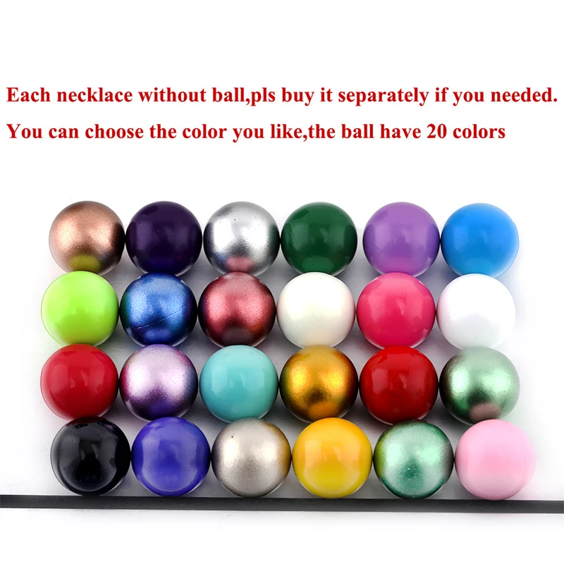 New Aromatherapy Essential Oil Diffuser Necklace Jewelry Square Hollow Perfume Locket 16MM Music Ball Women Pendant Accessories