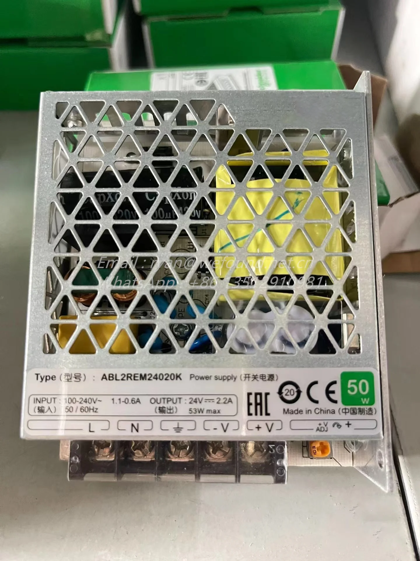 ABL2REM24020K 50W 2.2A for Schneider single phase power supply - 100...240V input - 24V DC output - 50W - 2,2A