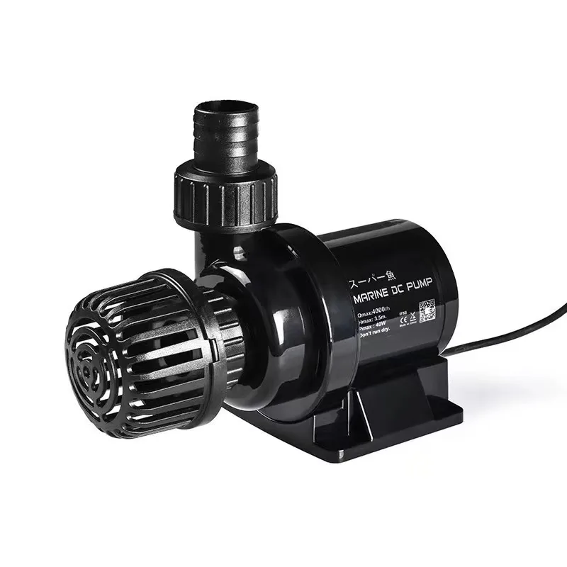 

Aquarium Water Pumps DC24V Intelligent Variable Frequency Metal Silent Powerful Controllable Submersible/External Return Pump