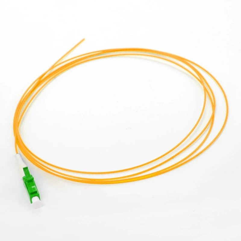 20/500 peças sc lc apc upc trança de fibra óptica simplex g657a 0.9mm 9/125 modo único 1 núcleo sc upc trança de fibra óptica 1.5m lszh