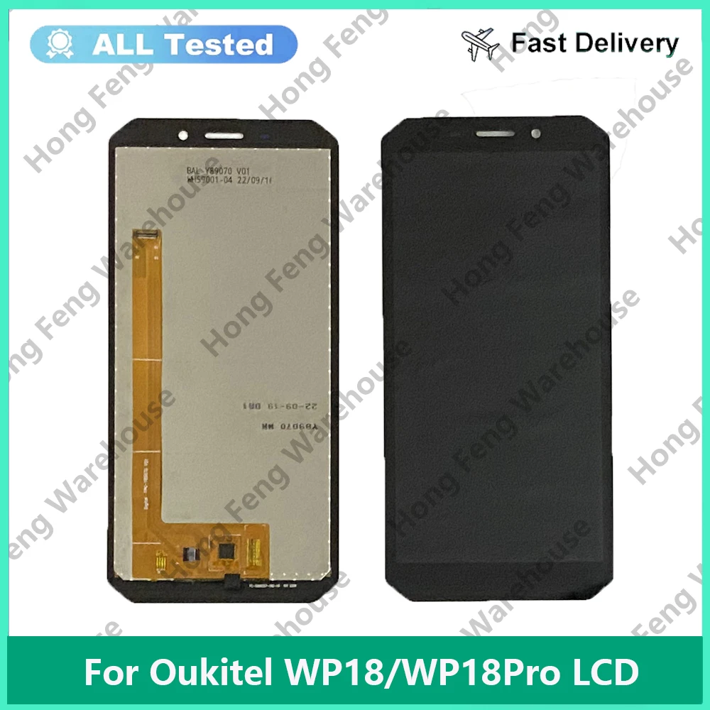 

Original 5.93" 100% Tested LCD For OUKITEL WP18 LCD Display Touch Screen Replacement OUKITEL WP18 Pro LCD Sensor Screen