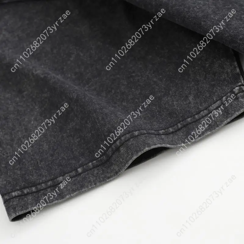 الرجعية التي شيرت القرش رجل امرأة عالية الجودة خمر تي شيرت القطن قصير الأكمام موضة تي شيرت لينة تنفس القمم