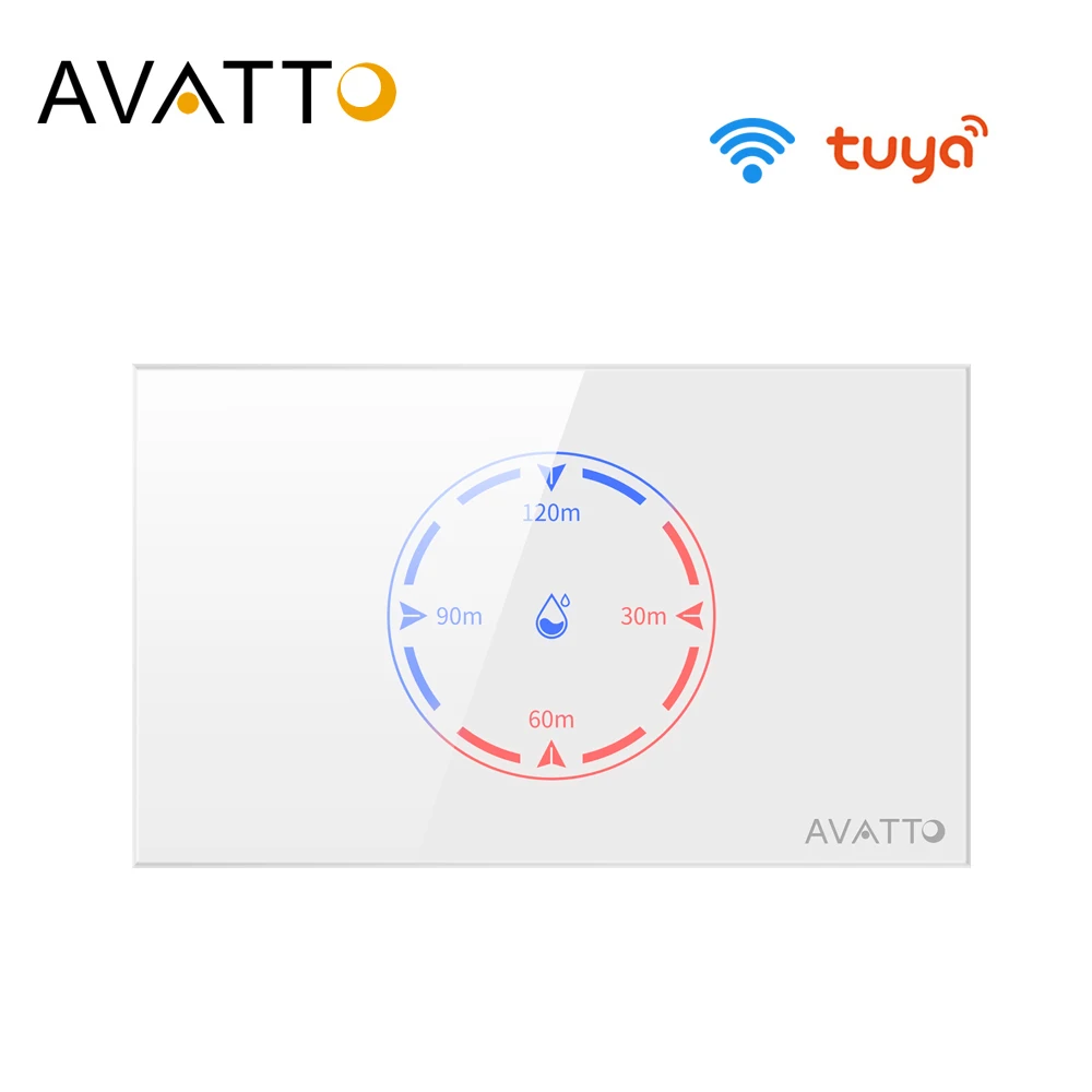 AVATTO 20A WiFi Boiler Switch with 30/60/90/120 mins Countdown Function, Smart Water Heater Switch Work for Alexa Google Home