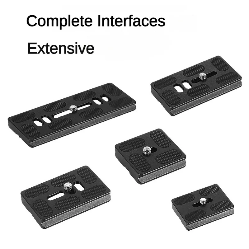 لوحة تحرير سريعة عالمية لكاميرا DSLR ، رأس ثلاثي القوائم للكاميرا ، مشبك سريع ، تركيب سريع للكاميرا ، Arca Swiss