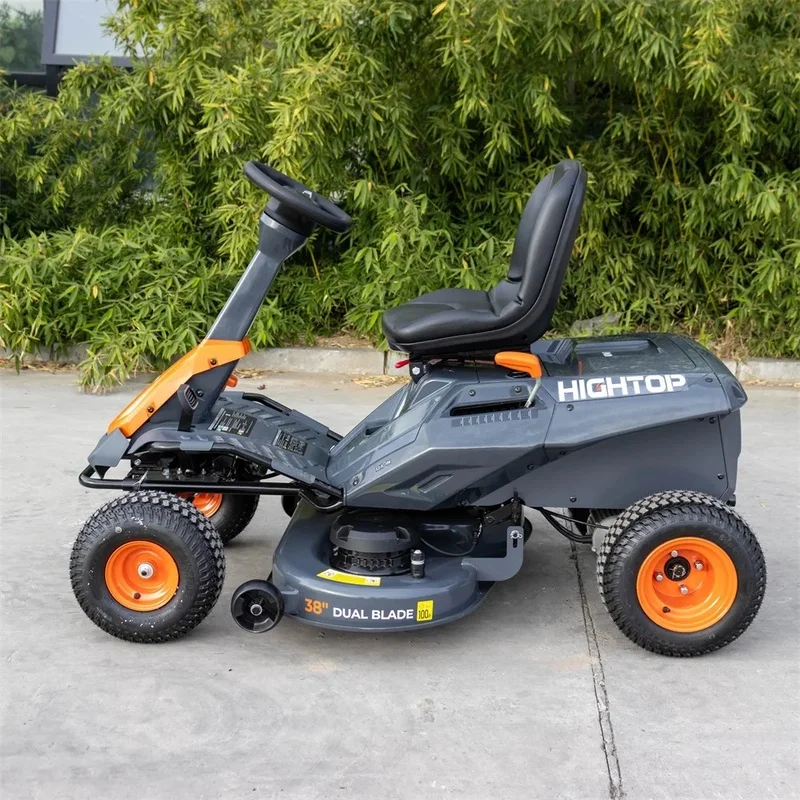 Riding Lawn Mower Lawn Tractor With Rear Grass Cutting LM-38LI Lawn Shredder  with Mowing Bags