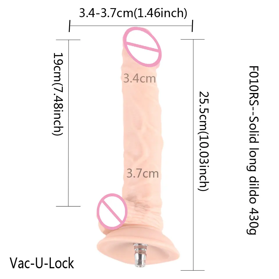 Fredorch 13 Types Flesh Quick Lock Sex Machine Dildo Attachments Premium Love Machine Toys For Vagina and Anal Masturbation