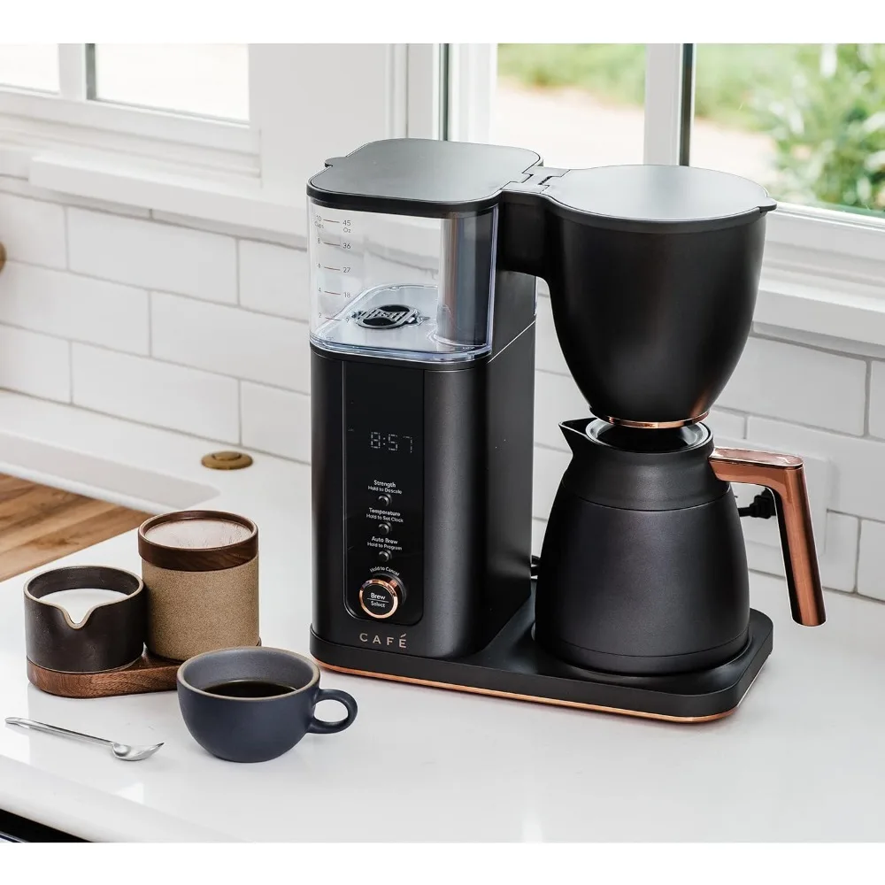 Specialty Drip Coffee Maker | 10-Cup Insulated Thermal Carafe | WiFi Enabled Voice-to-Brew Technology