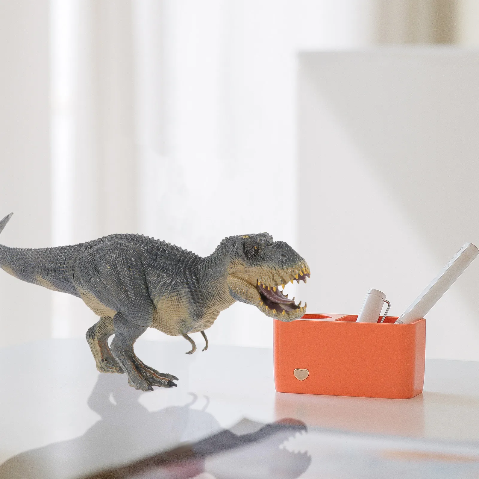 

Simulation Dinosaur Decorative Creative Dinosaur Plaything for Kids Bedroom Shelf Living Room Educational Collection