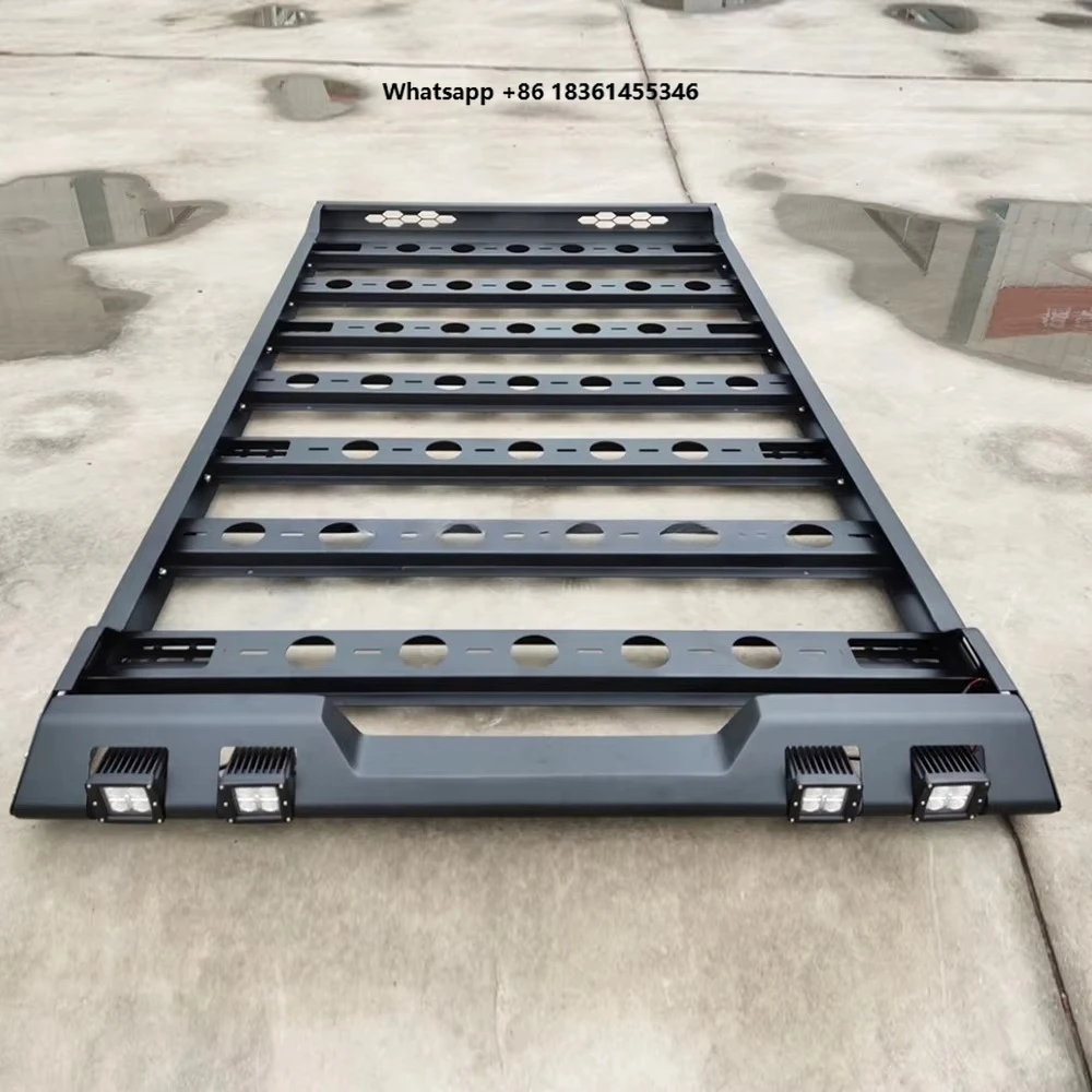 

4Wd Offroad Car Roof Rack Platform Luggage Encore Top Roof Rack Suv Led Lights Roof Carrier Rack for Tundra
