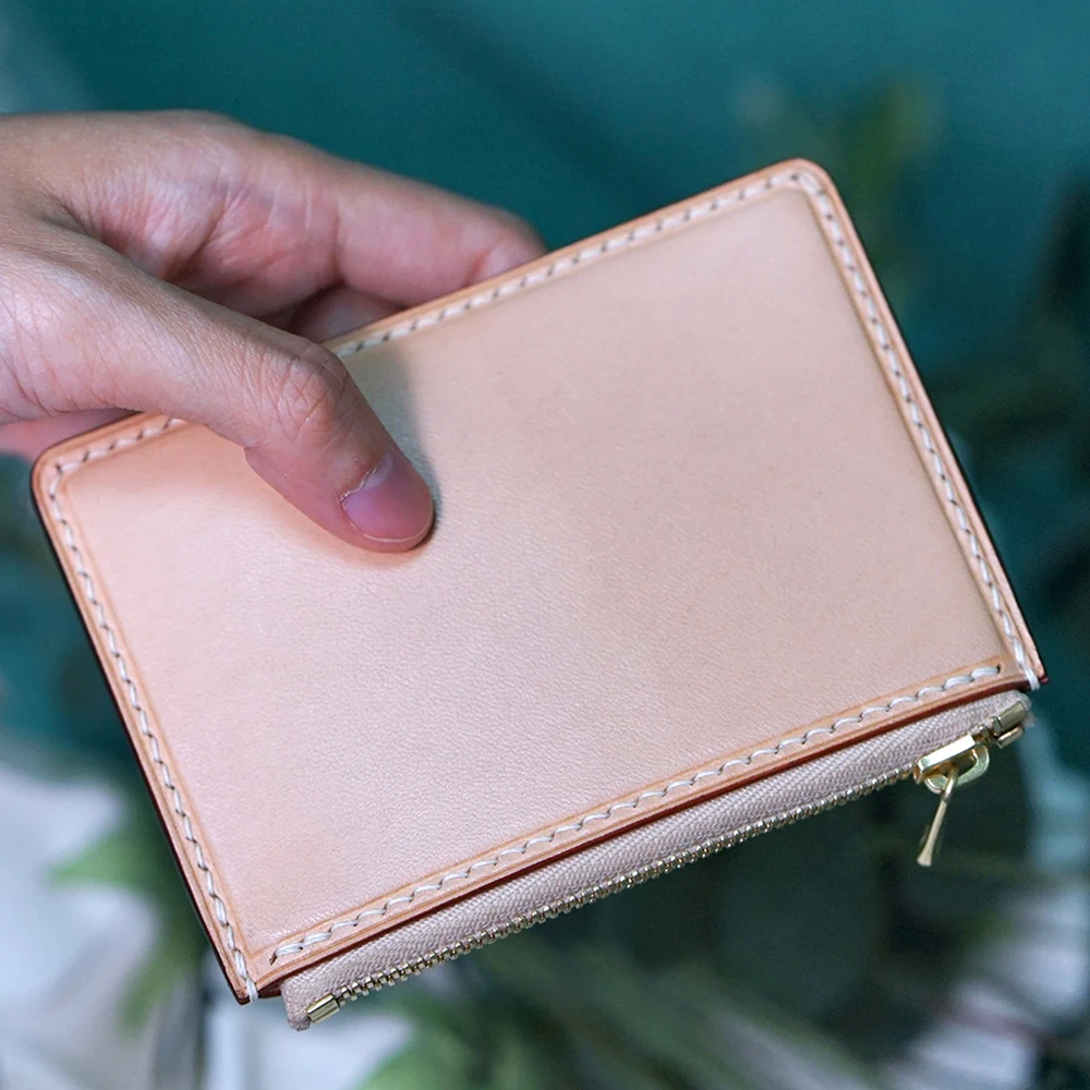 DIY leather craft coin bag zipper cardholder wallet Wooden Die Leather Craft Punch Hand Tool Cut 110*85MM
