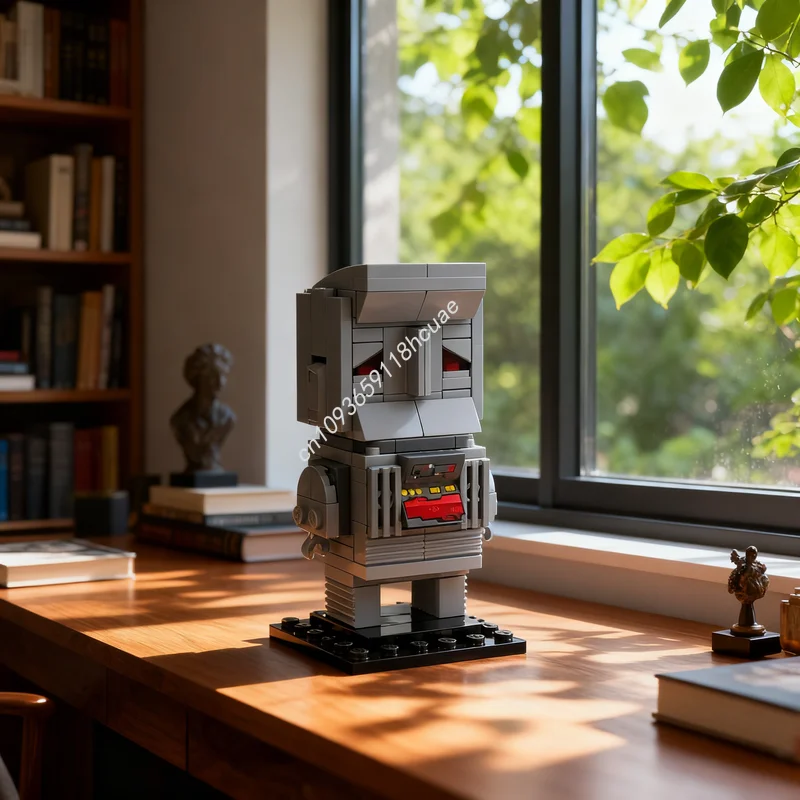 

135 деталей MOC Марвин из «Гибридного путешественника по Галактике» (BBC), конструктор Brickheadz, развивающая игрушка, подарок на Рождество для детей