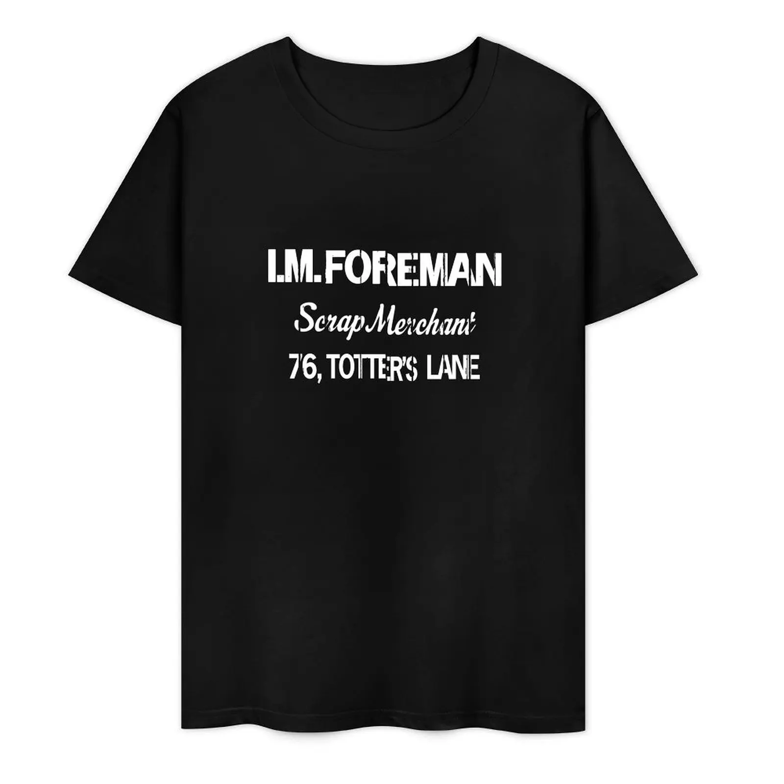 I.M.FOREMAN - Totters Lane T-Shirt graphic t shirt vintage plus sizes oversized t shirt tops mens champion t shirts