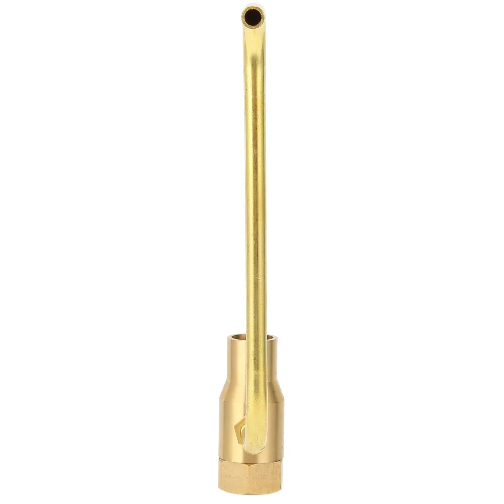 

Durable G3/4 Female Thread Fountain Nozzle DN20 Gold Bubbling Spray Head Easy To Install Brass Fountain Sprinkler Water Garden