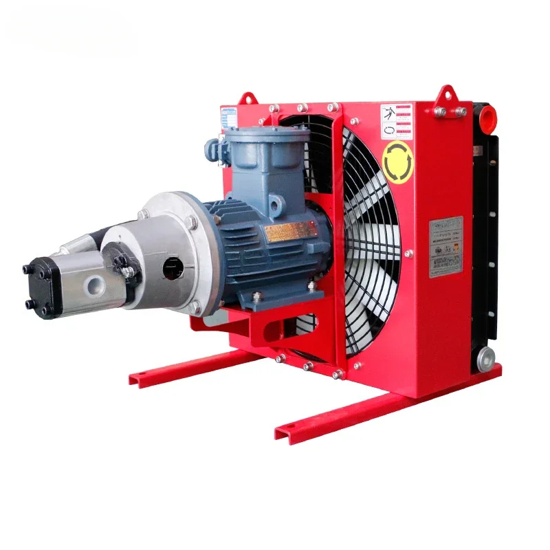 Explosion-proof gear reducer Air-cooled radiator Gear box with oil pump Hydraulic explosion-proof self-circulation