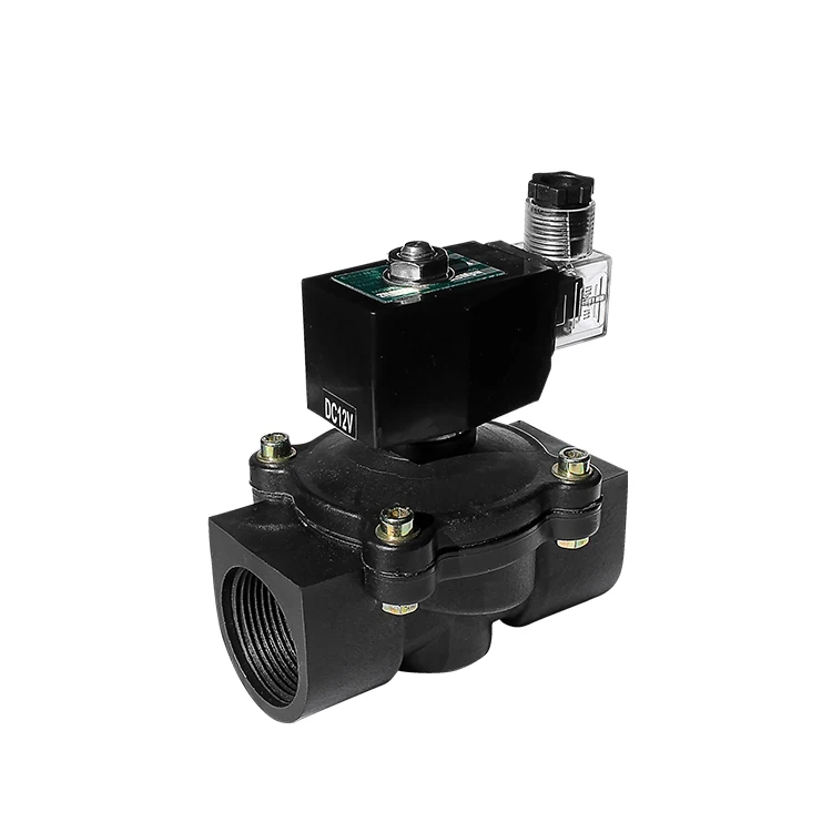 COVNA Low Price Plastic Flow Control Electric Water solenoid valve pp plastic