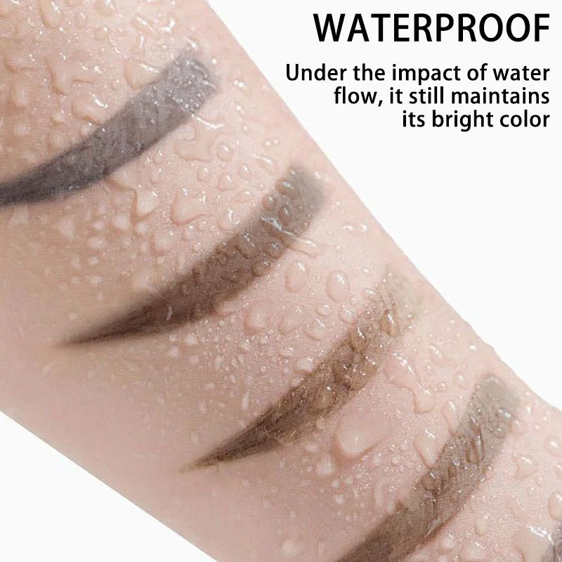 Gel de tatouage pour sourcils, finition mate, crème de maquillage pour les yeux imperméable longue durée, ombre brune naturelle, apprêt de Base pour colorant 10g