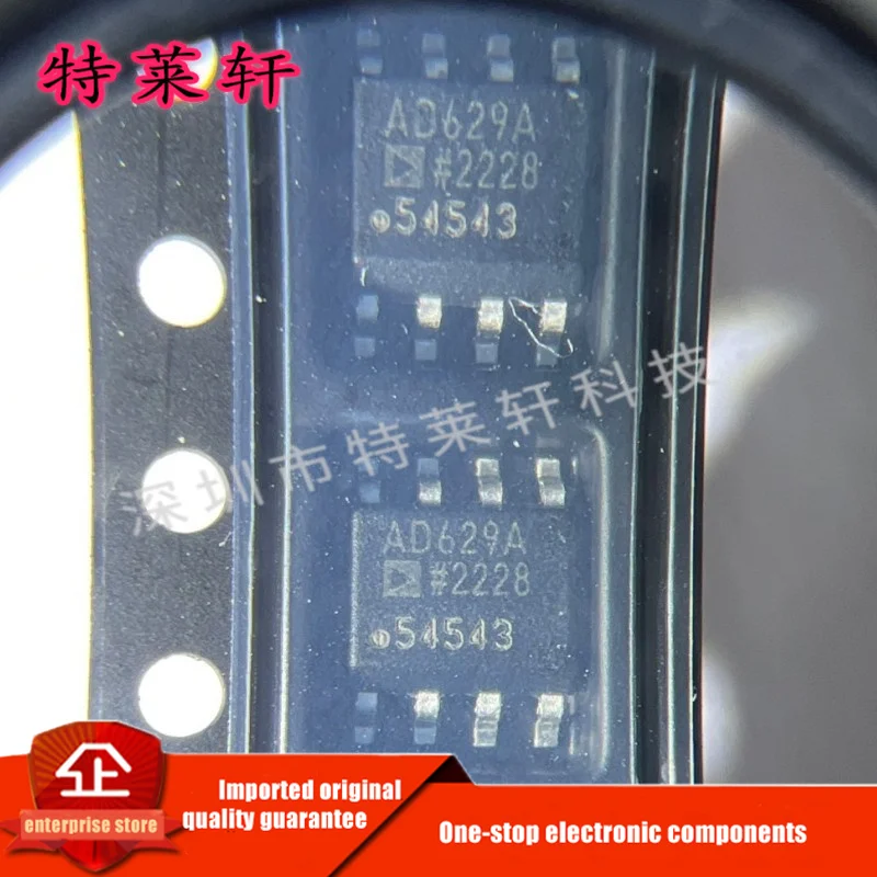 Chip original IC do amplificador, AD629ARZ-R7, AD629ARZ, AD629A, SOP-8, novo