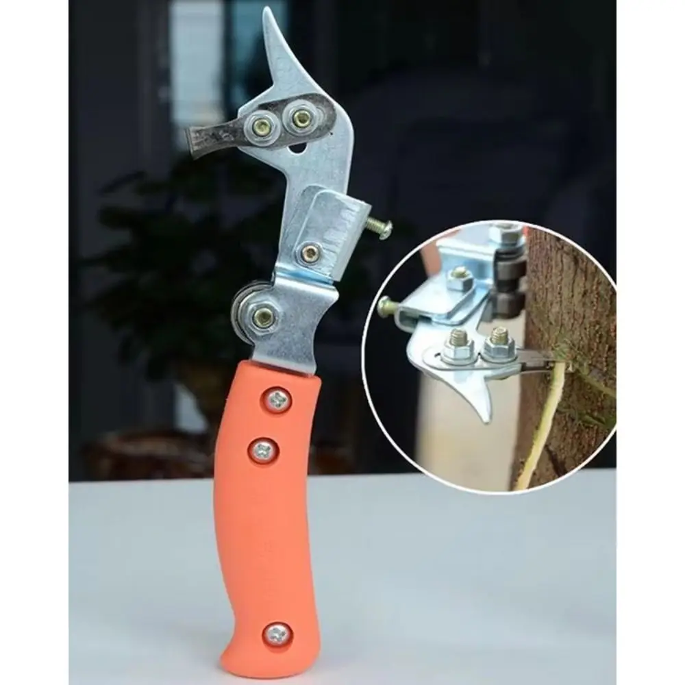 Stainless Steel Fruit Tree Ring Cutter Trimming Tool Adjustable Bark Girdling Cutter Pruning Tool Tree Pruning Shears