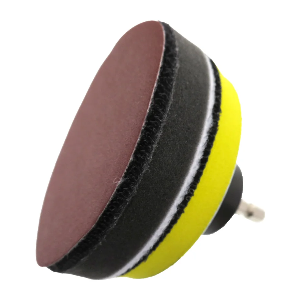 3 Inch Sanding Disc 800/1200/2000 Grit Sandpaper Pad Abrasive Hand Tools Set for Car Headlight Repair Restoration Wood Polishing