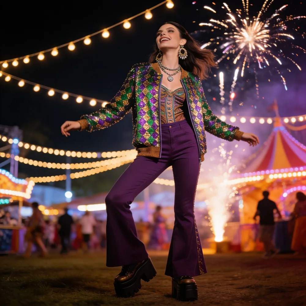 

Костюм на Хэллоуин в стиле 70-х и 80-х годов, женский, для дискотек, ретро-джазовых танцев, косплея, сценических выступлений, карнавалов, музыкальных фестивалей и вечеринок