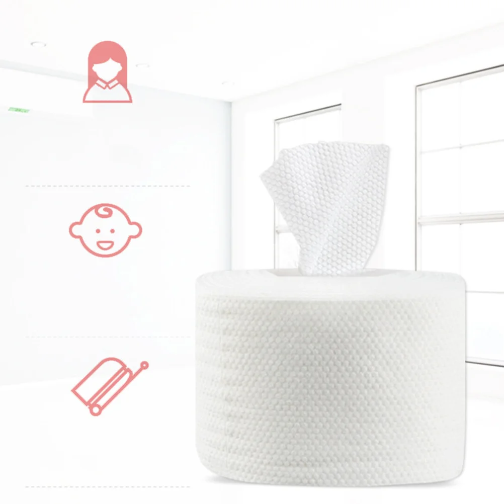 40 قطعة منشفة الوجه القابل للتصرف ذات الاستخدام المزدوج لإزالة المكياج تنظيف الوجه اكسسوارات منشفة السفر الأعمال هدية الجلد الخفيف