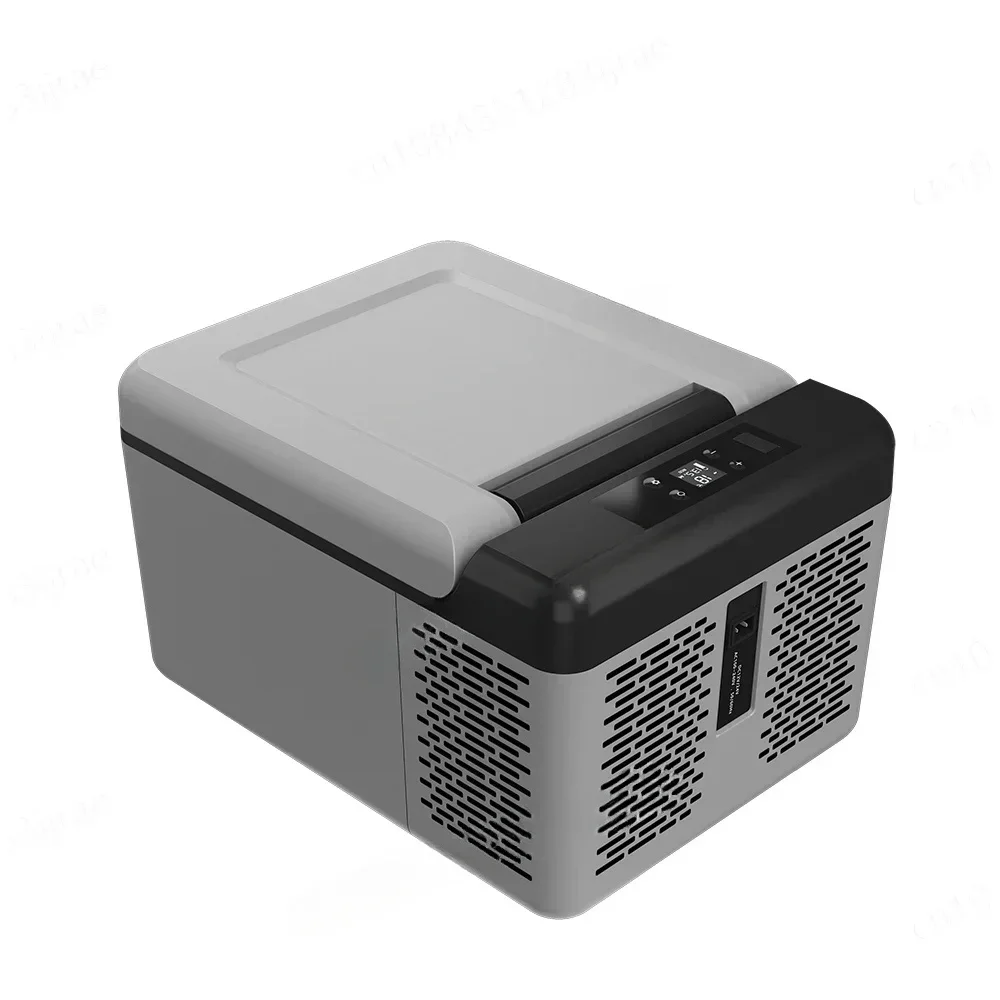 Auto Kühlschrank DC 12V 24V Tragbare Gefrierschrank Kühler 9L Auto Kühlschrank Kompressor Schnelle Kühlung Hause