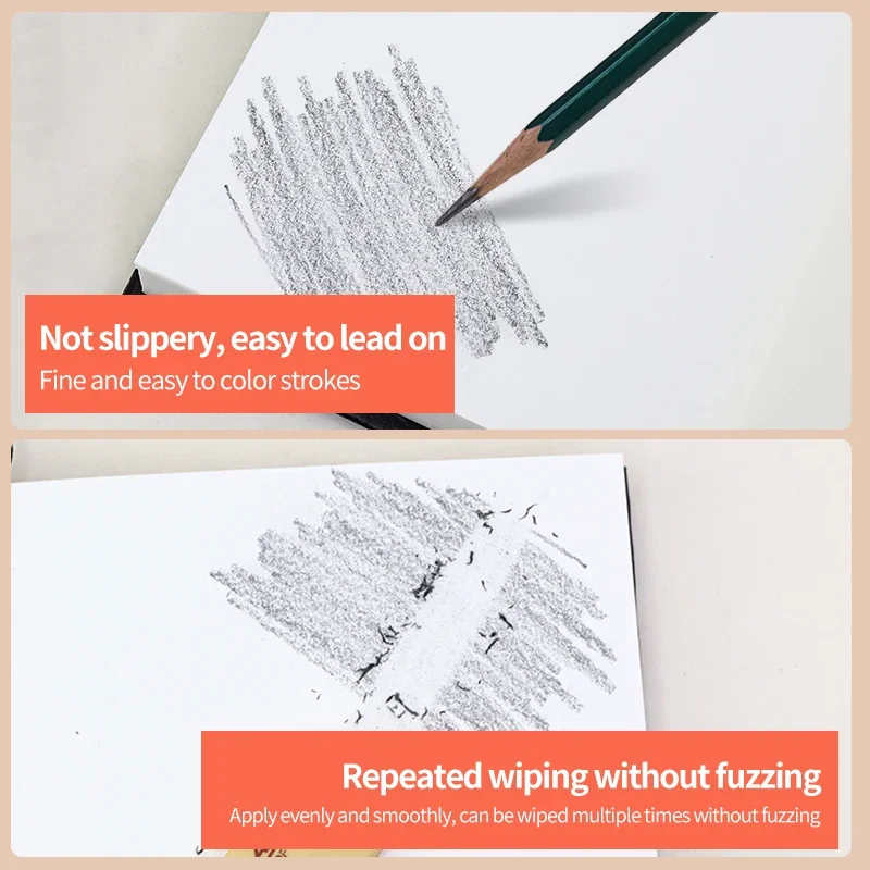 MIKAILAN A4 A5 A6 كراسة الرسم اليد رسم دفتر مجلة مخطط طالب الفنان اللوحة لوازم الفن 80 ورقة 130 جرام