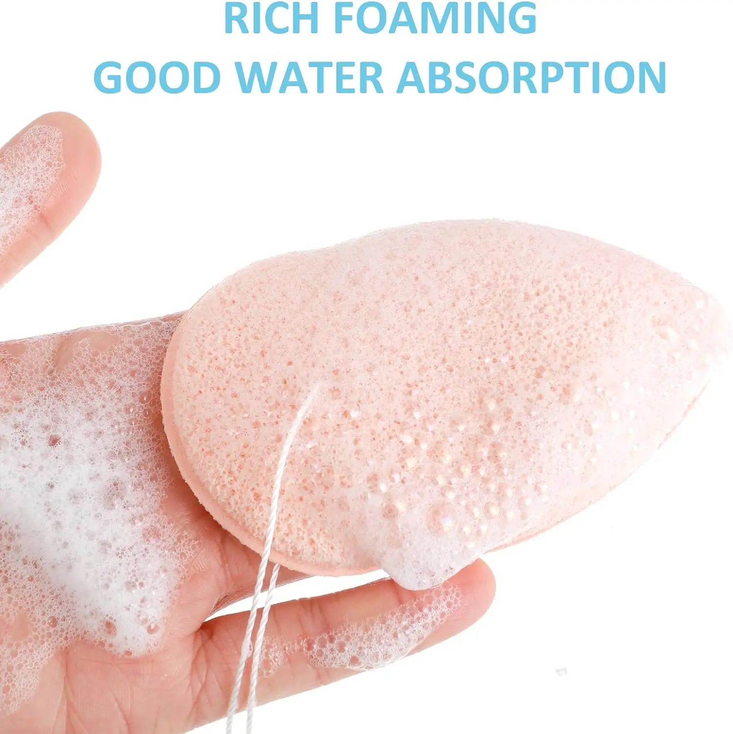 Lazy makeup remover, face wash, water droplet shaped glove style face towel, face wash, konjac mask, slipper shaped face washing