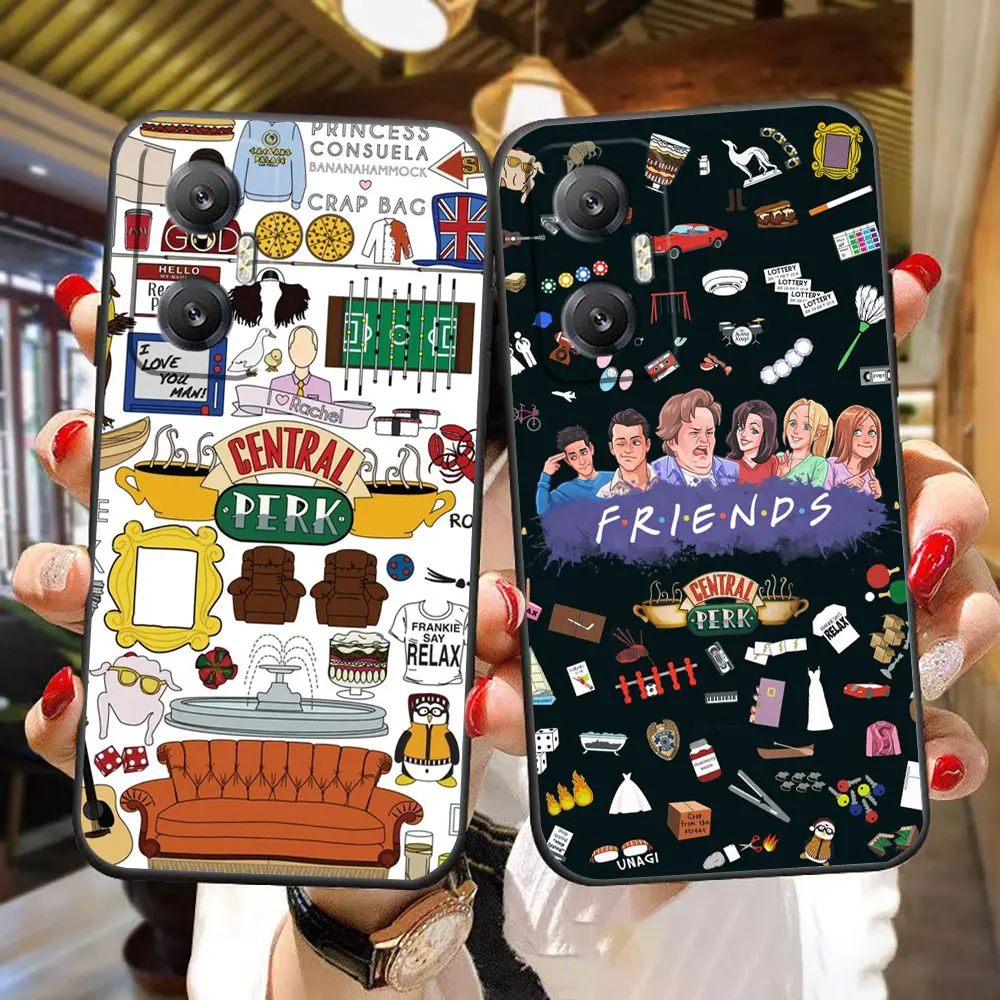 Чехол для телефона Central Perk Friends TV Show для Infinix HOT ПРИМЕЧАНИЕ 30 30I 50 60 50X ZERO 40 50S GT 20 30 PRO PLUS Чехол из ТПУ