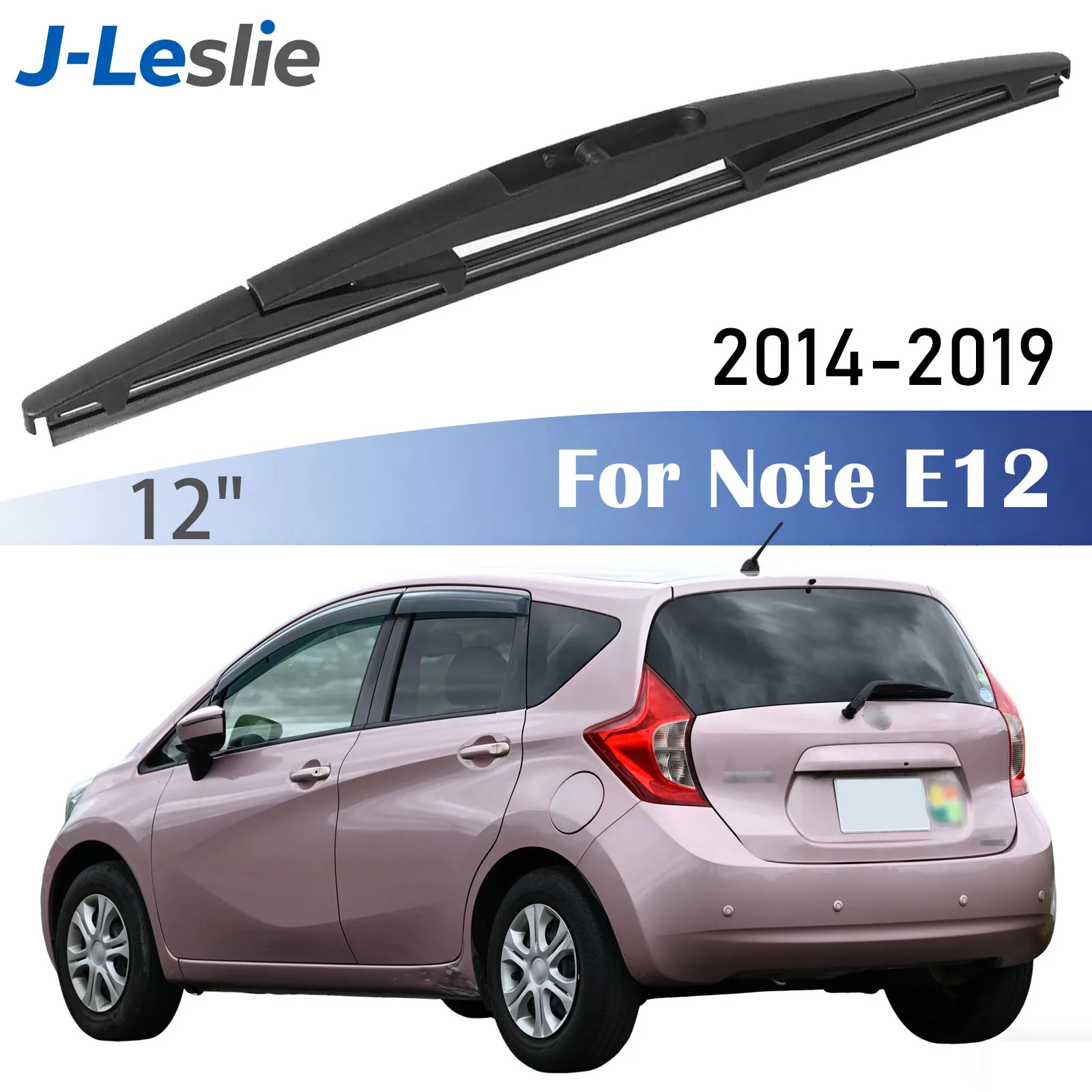 12-Zoll-Heckwischerblatt für Nissan Note E12 2014-2019 Windschutzscheibenwischer Fensterreinigungsbürsten Autozubehör scheibenwischer Hinten Heckwischerarm