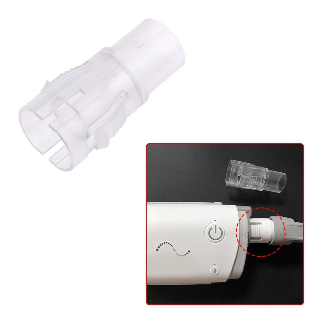 

1 шт. для шлангового разъема ResMed AirMini, белый/прозрачный для трубки CPAP, порт шланга CPAP для воздушных назальных масок, аксессуары