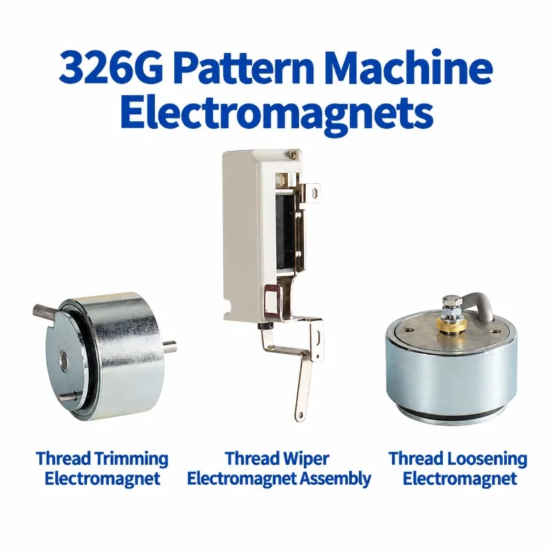 HENVOR Electromagnet Assembly for Computer Pattern Sewing Machine Thread Loosening Cutting Scanning and Thread Dialing Parts