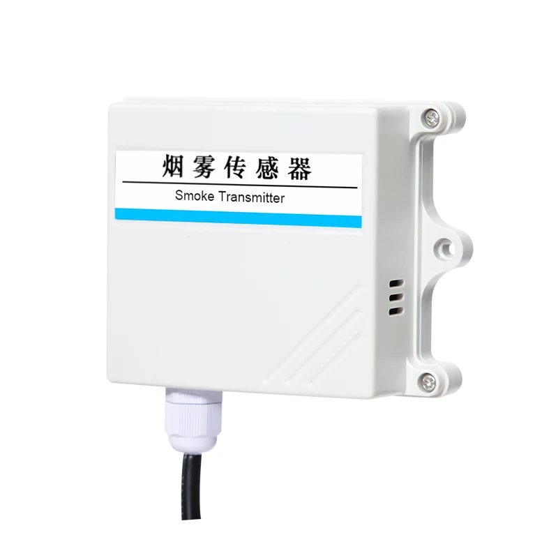 

Smoke concentration sensor, smoke sensing RS485 detector, Modbus , temperature and humidity 4-20mA analog quantity