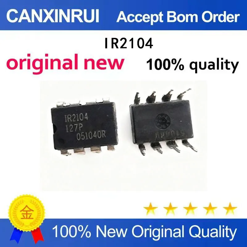 

(5-100 Pieces) Brand new original IR2104PBF IR2104 DIP-8 spot chip IC