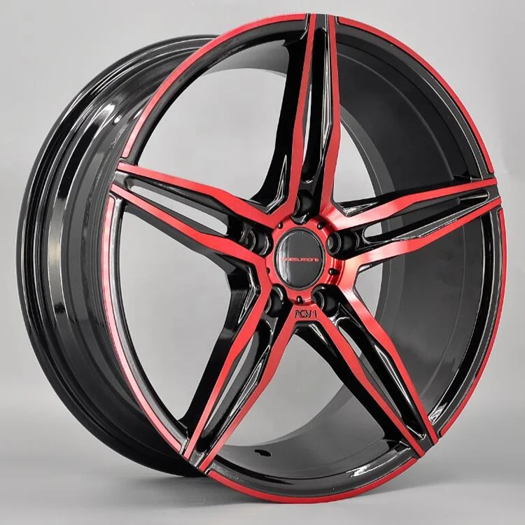 

Factory Price Car Wheel 5 Holes Pcd 5x114.3 18 Inch Aluminium Alloy Casting Aftermarket Rims Wheels